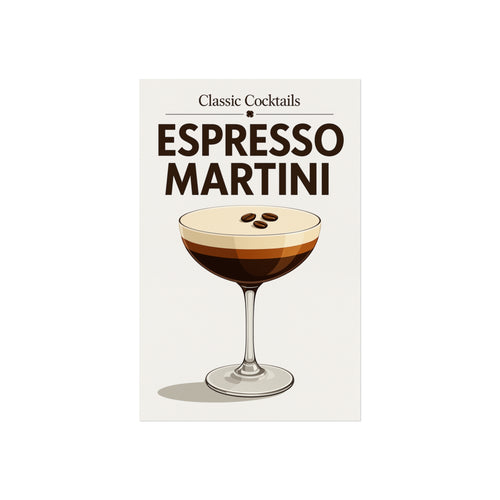 Espresso Martini Fine Art Poster